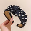 Rhinestone Denim Headband