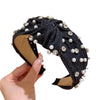 Rhinestone Denim Headband