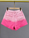 Rhinestone Pink Denim Short