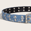 Ripped Denim Belt