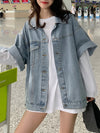 Short Sleeve Denim Shirt