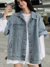 Short Sleeve Denim Shirt