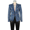 Slim Denim Blazer