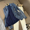 Slim Denim Blazer