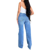 Straight Leg High Waisted Jeans