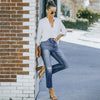 Straight Leg Jeans Fashion