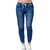 Tie Waist Skinny Jeans