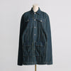 Trench Coat Style Denim Jacket