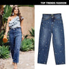 Trouser Jeans Straight Leg