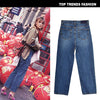 Trouser Jeans Straight Leg