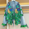 Vintage Denim Jacket Womens