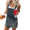 Vintage Denim Overall Dress