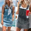 Vintage Denim Overall Dress