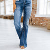 Washed Flared Jeans