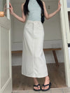 White Denim Skirts for Women