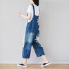 Wide Leg Denim Overalls