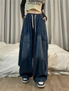 Women's Baggy Cargo Jeans