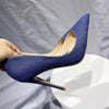 Women's Denim High Heels