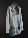 Women's Denim Trench Coat