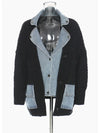 Women's Denim Trench Coat