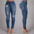 Women's High Waist Skinny Jeans