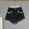 Women's Rhinestone Denim Shorts