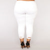 Women's White Slim Jeans