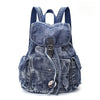 Womens Denim Backpack