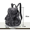 Womens Denim Backpack