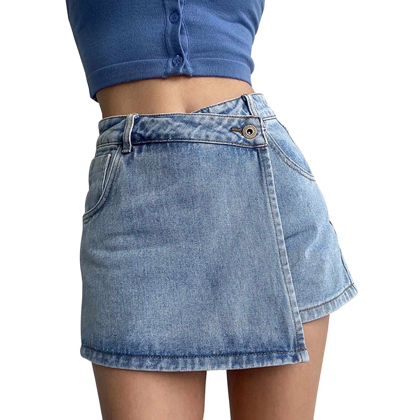 Y2k Denim Skort